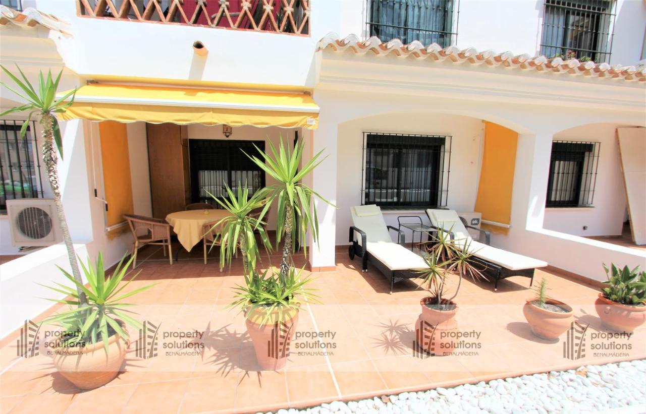 Pueblo Del Parque 3 - Terraza Soleada Con Jardin - Piscina Y Playa - Urbanizacion Tranquila Lägenhet Benalmádena Exteriör bild