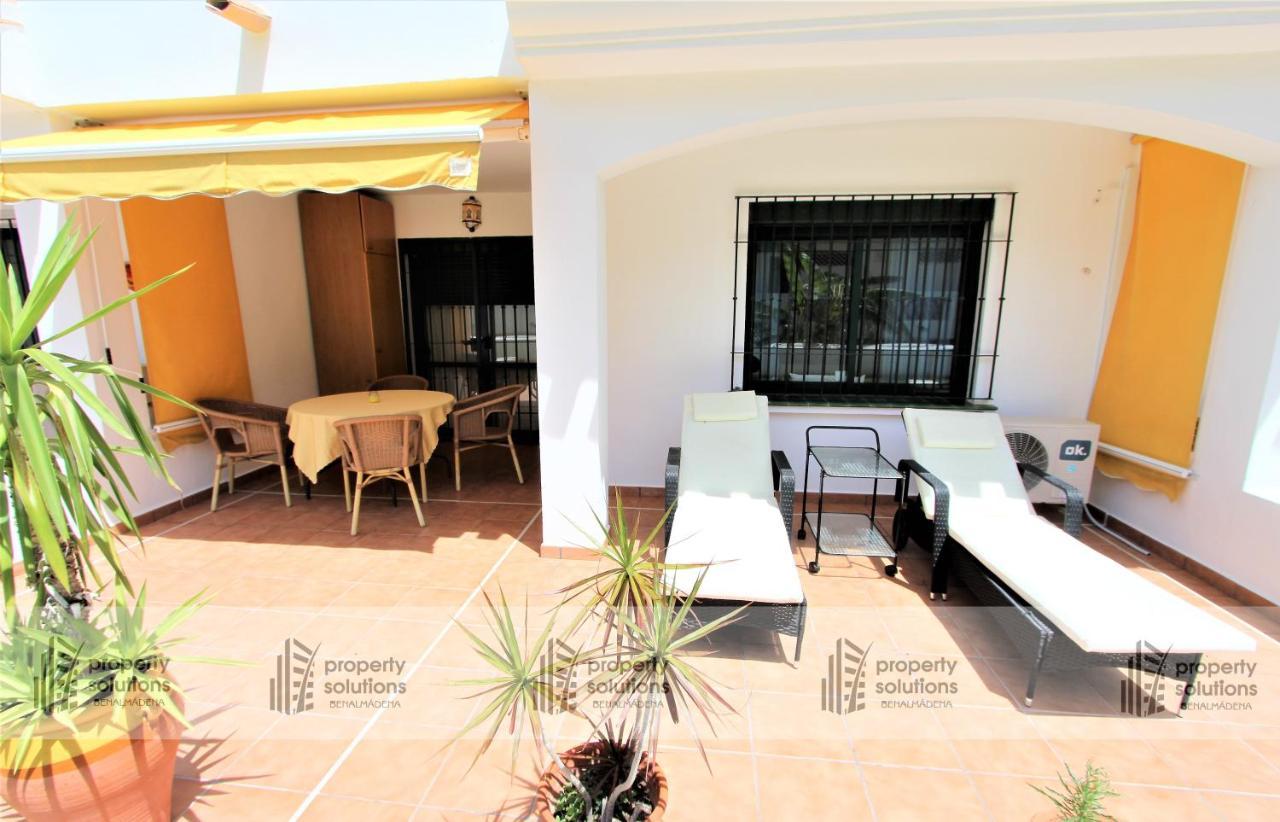 Pueblo Del Parque 3 - Terraza Soleada Con Jardin - Piscina Y Playa - Urbanizacion Tranquila Lägenhet Benalmádena Exteriör bild