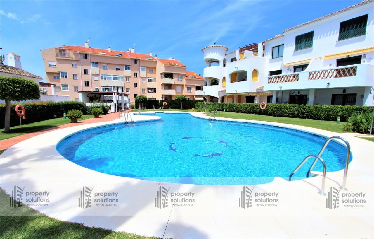 Pueblo Del Parque 3 - Terraza Soleada Con Jardin - Piscina Y Playa - Urbanizacion Tranquila Lägenhet Benalmádena Exteriör bild