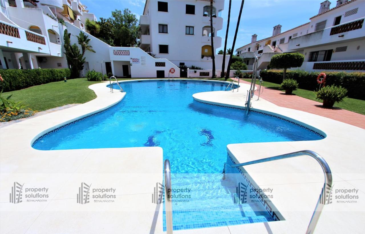 Pueblo Del Parque 3 - Terraza Soleada Con Jardin - Piscina Y Playa - Urbanizacion Tranquila Lägenhet Benalmádena Exteriör bild