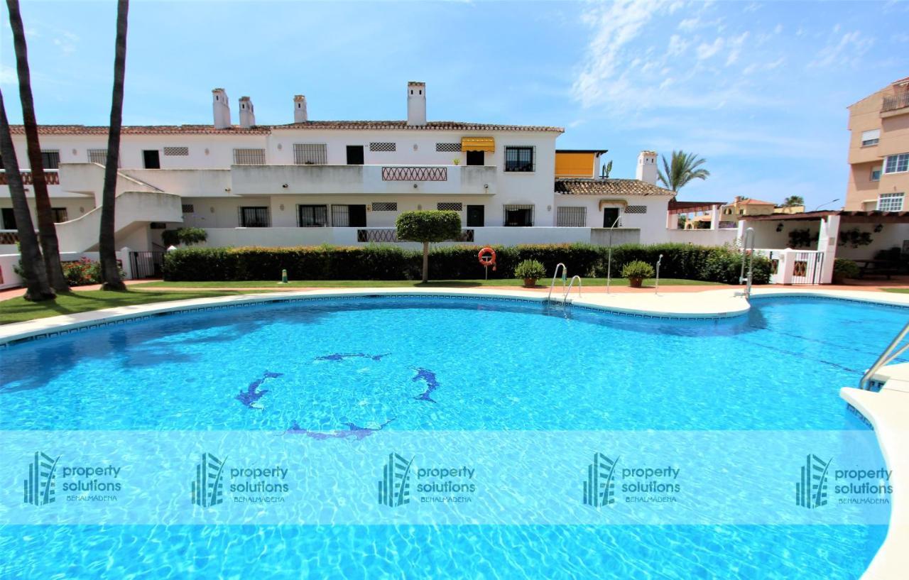 Pueblo Del Parque 3 - Terraza Soleada Con Jardin - Piscina Y Playa - Urbanizacion Tranquila Lägenhet Benalmádena Exteriör bild