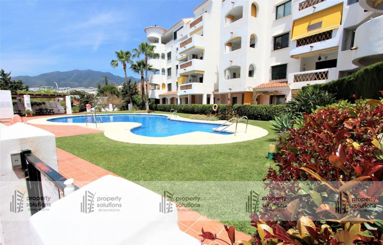 Pueblo Del Parque 3 - Terraza Soleada Con Jardin - Piscina Y Playa - Urbanizacion Tranquila Lägenhet Benalmádena Exteriör bild