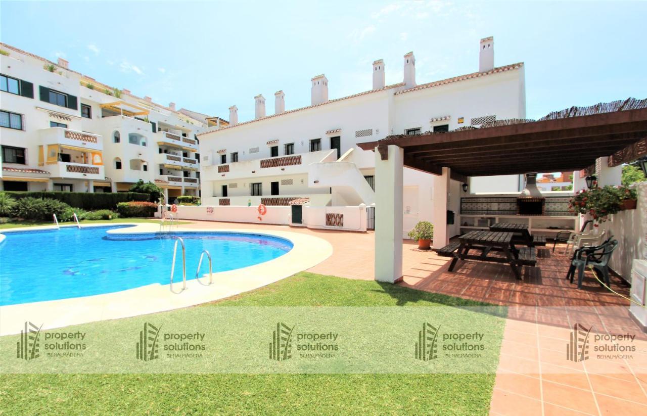 Pueblo Del Parque 3 - Terraza Soleada Con Jardin - Piscina Y Playa - Urbanizacion Tranquila Lägenhet Benalmádena Exteriör bild