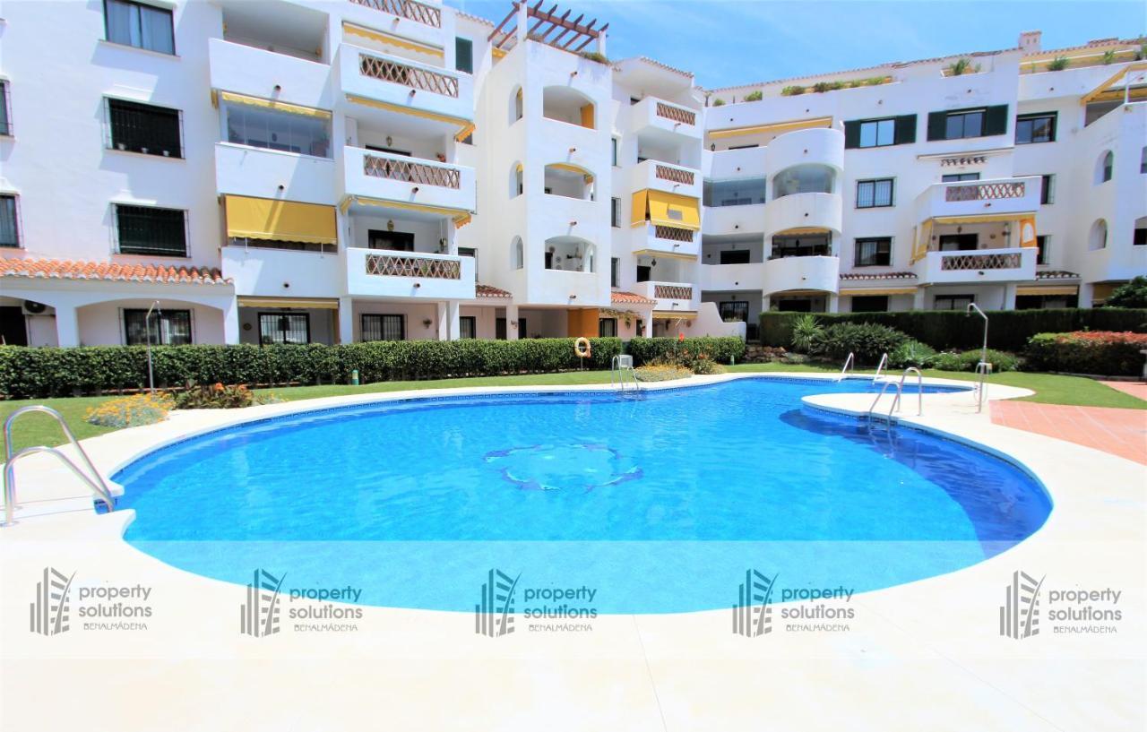 Pueblo Del Parque 3 - Terraza Soleada Con Jardin - Piscina Y Playa - Urbanizacion Tranquila Lägenhet Benalmádena Exteriör bild