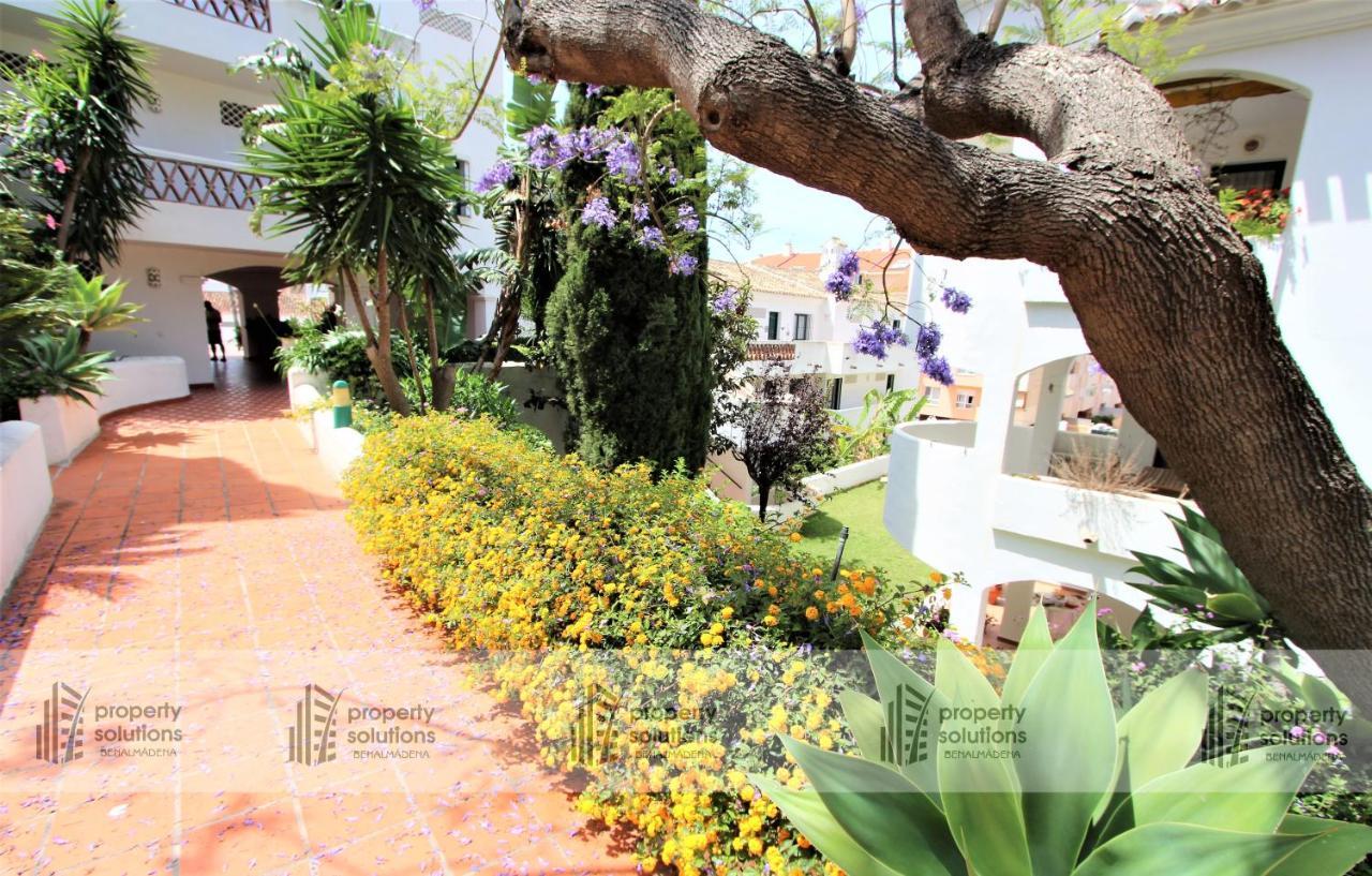 Pueblo Del Parque 3 - Terraza Soleada Con Jardin - Piscina Y Playa - Urbanizacion Tranquila Lägenhet Benalmádena Exteriör bild