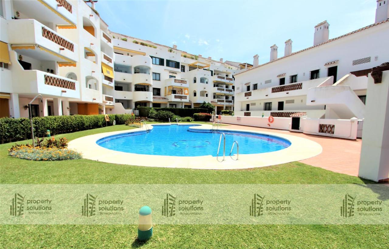 Pueblo Del Parque 3 - Terraza Soleada Con Jardin - Piscina Y Playa - Urbanizacion Tranquila Lägenhet Benalmádena Exteriör bild