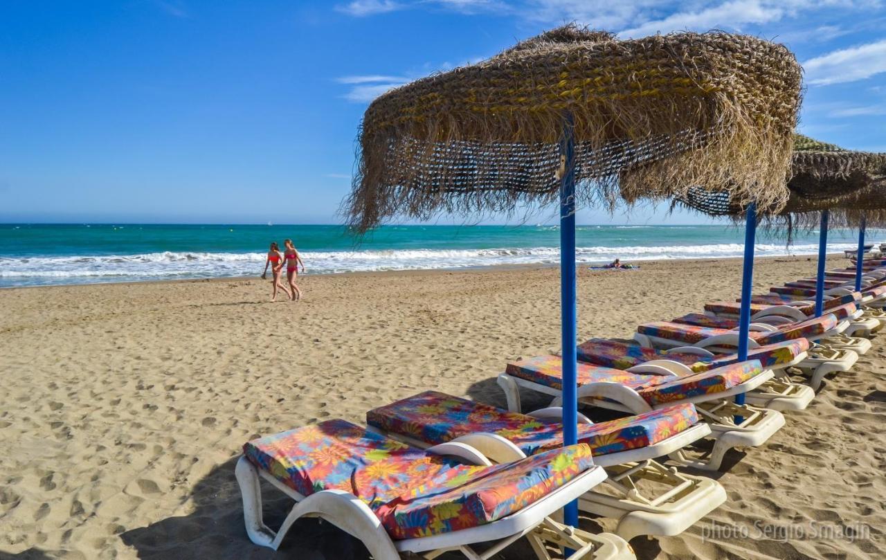 Pueblo Del Parque 3 - Terraza Soleada Con Jardin - Piscina Y Playa - Urbanizacion Tranquila Lägenhet Benalmádena Exteriör bild